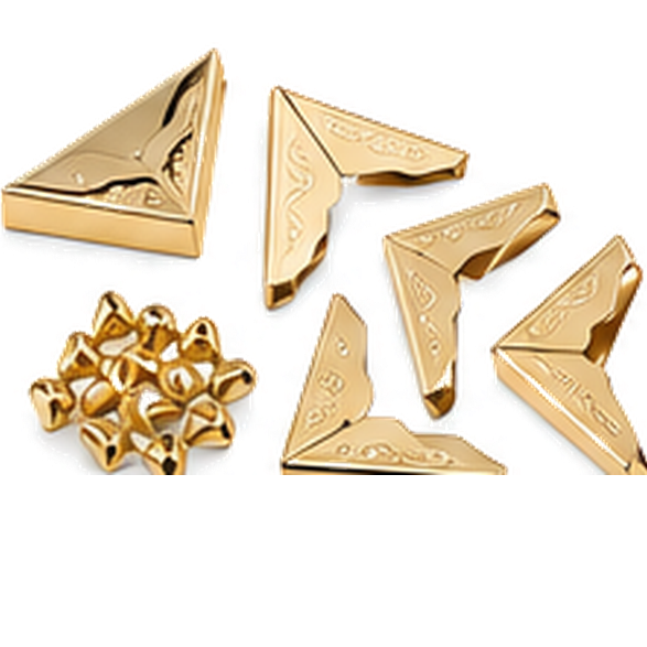 Metal Book Corners 100 Pack