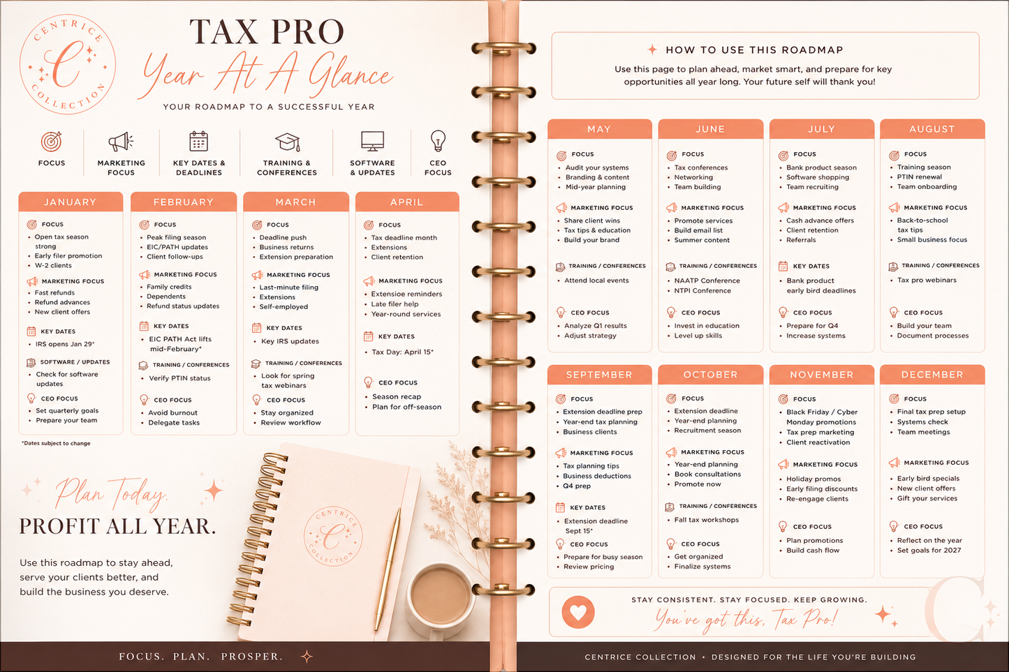The Tax Pro Planner — Co-Workers Day Exclusive