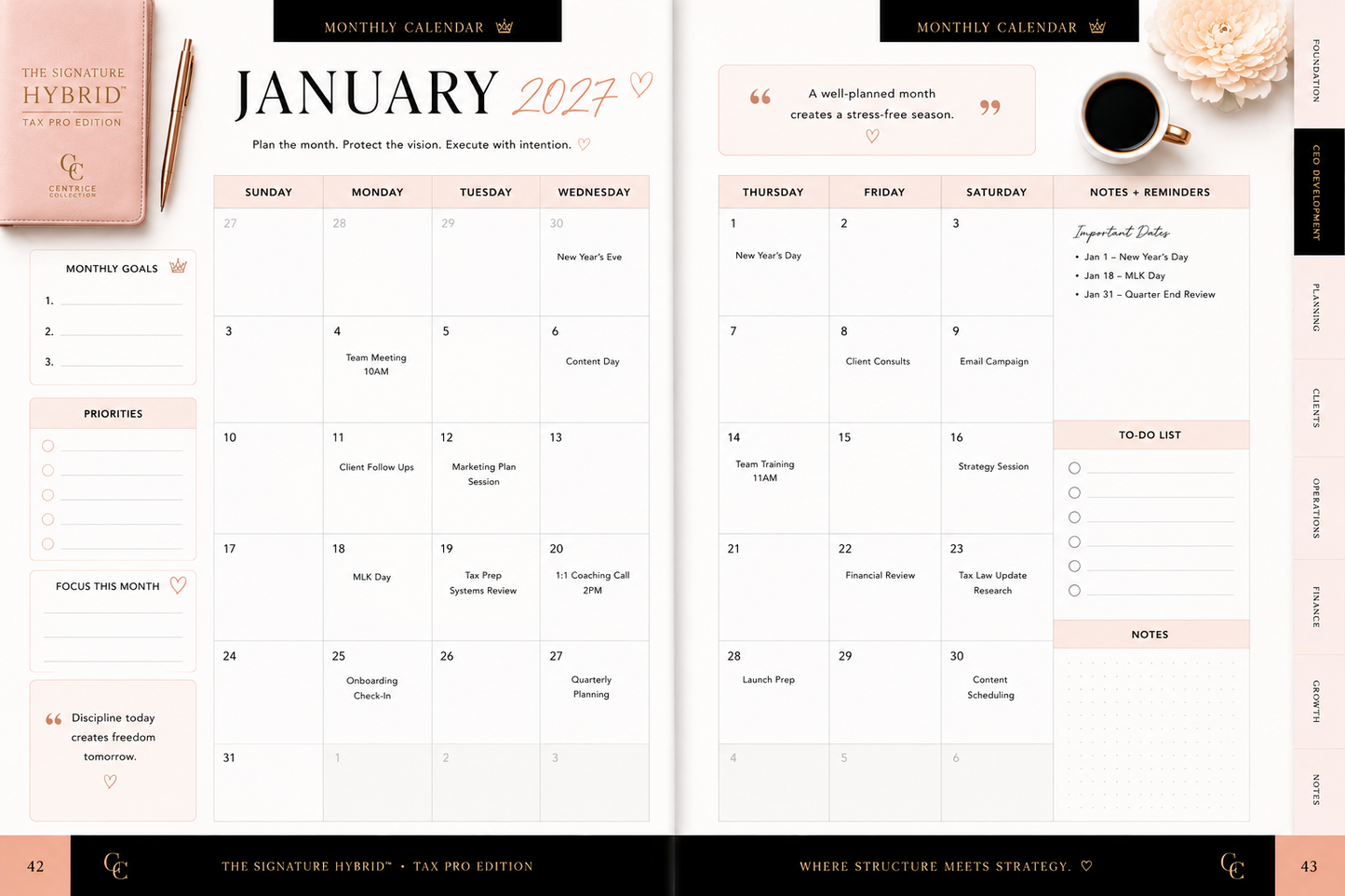 The Tax Pro Planner — Co-Workers Day Exclusive
